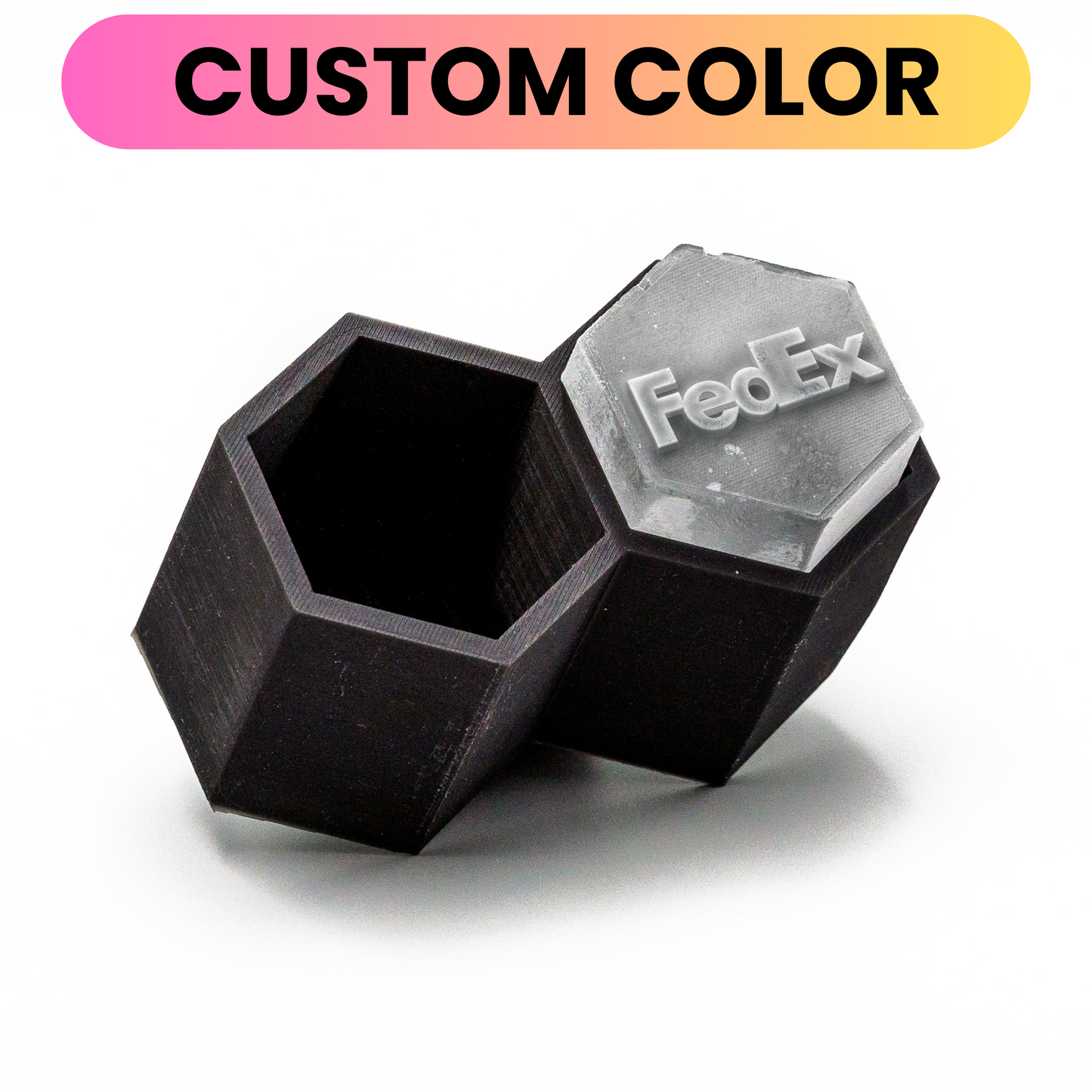 Customizable Hexagon Ice Cube Tray