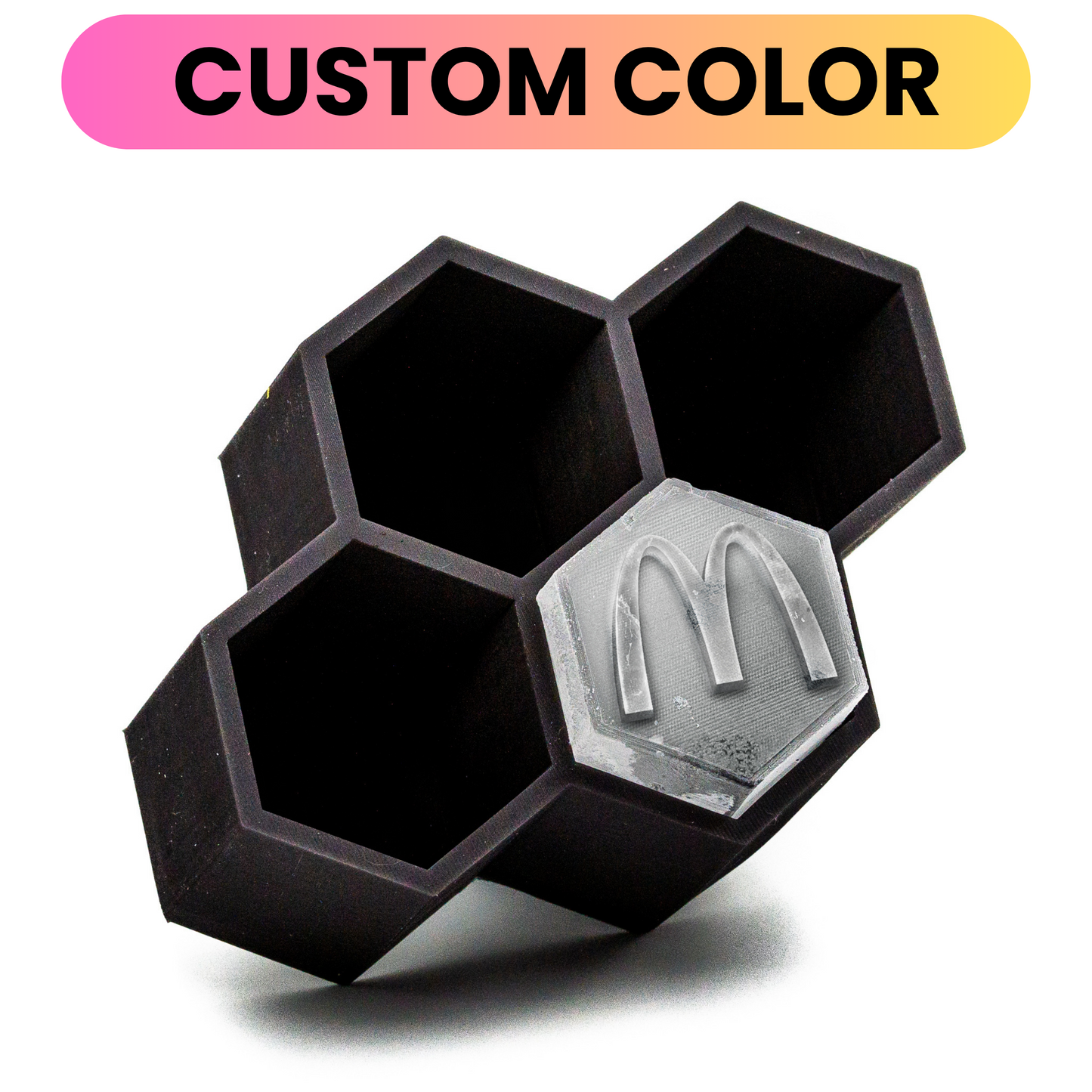 Customizable Hexagon Ice Cube Tray