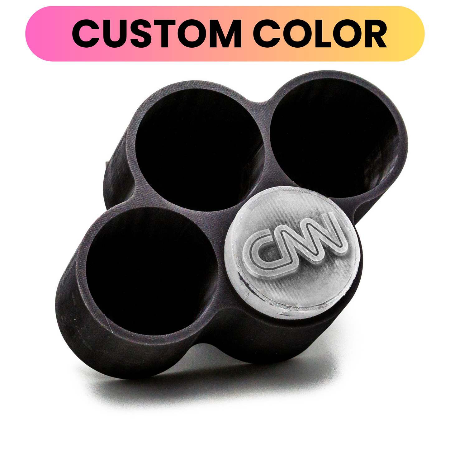 Customizable Cylinder Ice Cube Tray