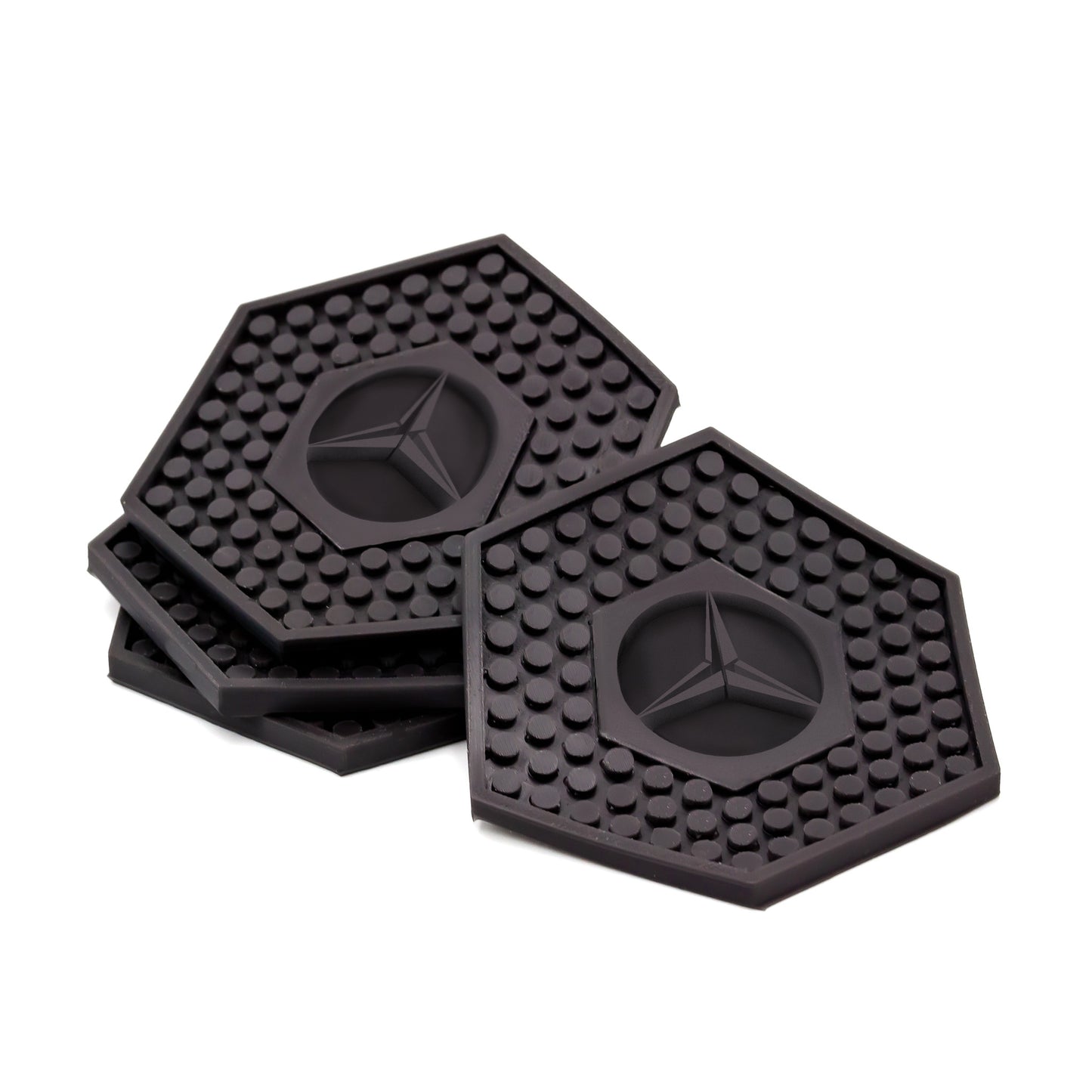 Customizable Silicone Coasters - Set of 4