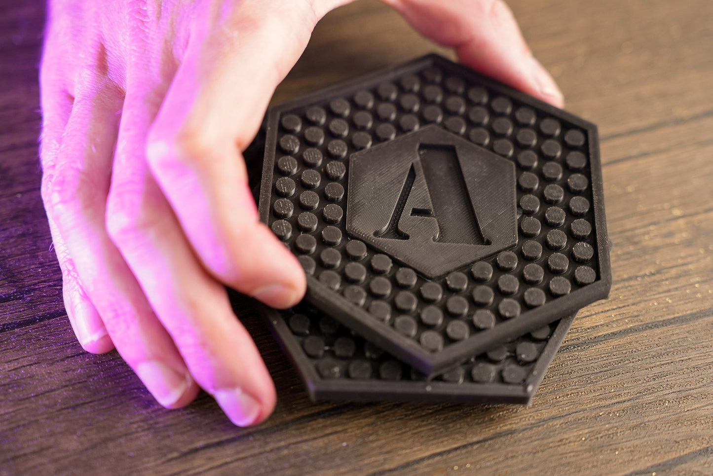 Customizable Silicone Coasters - Set of 4