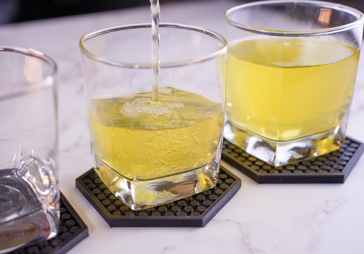 Customizable Silicone Coasters - Set of 4