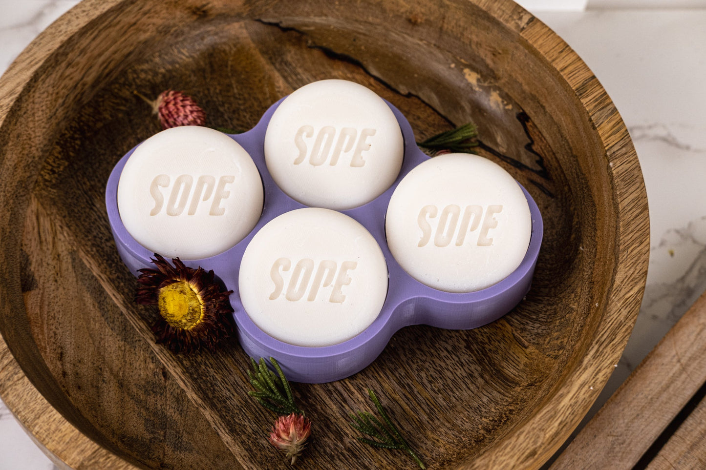 Customizable 2-Inch Round Soap Mold