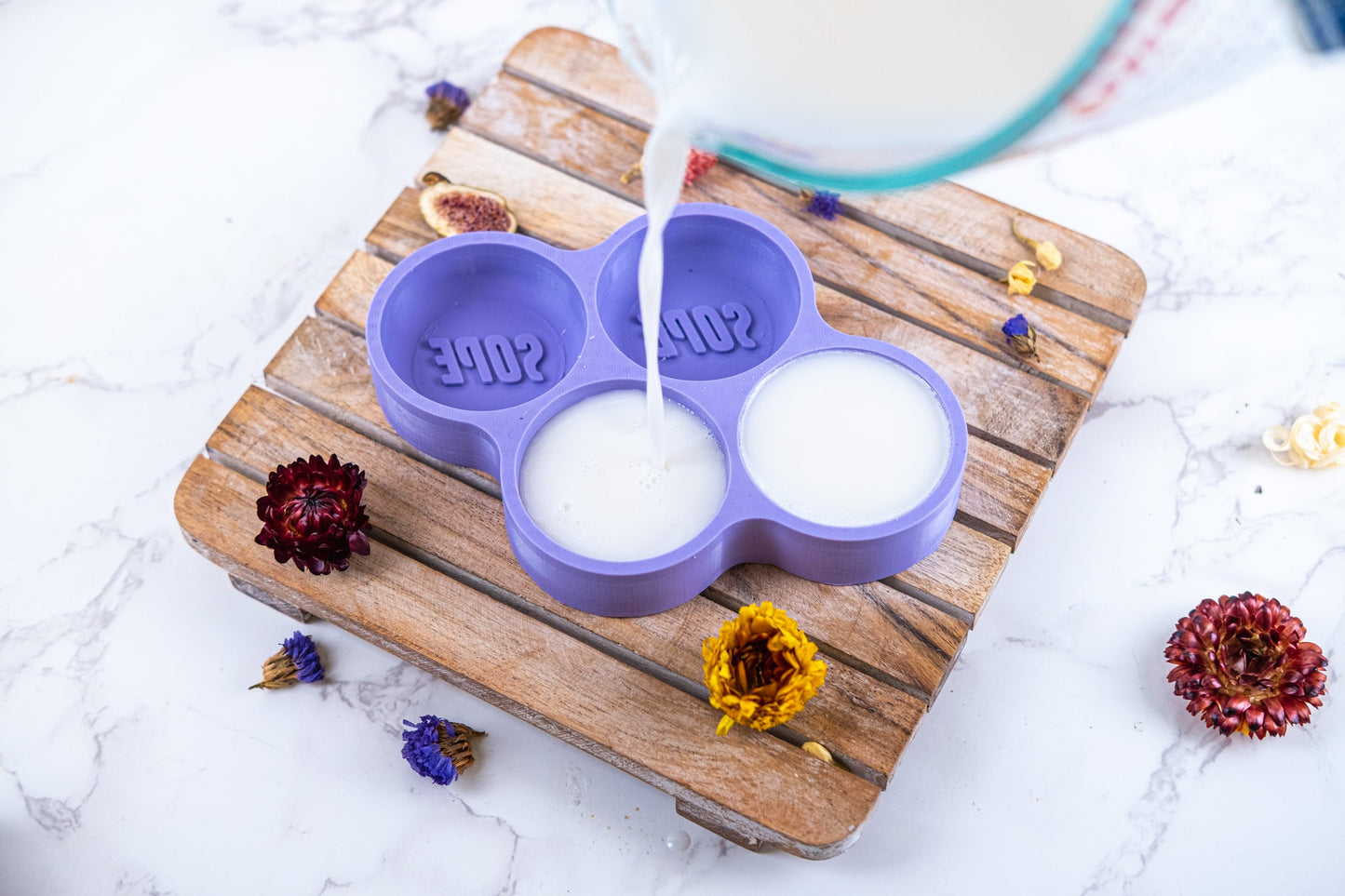 Customizable 2-Inch Round Soap Mold