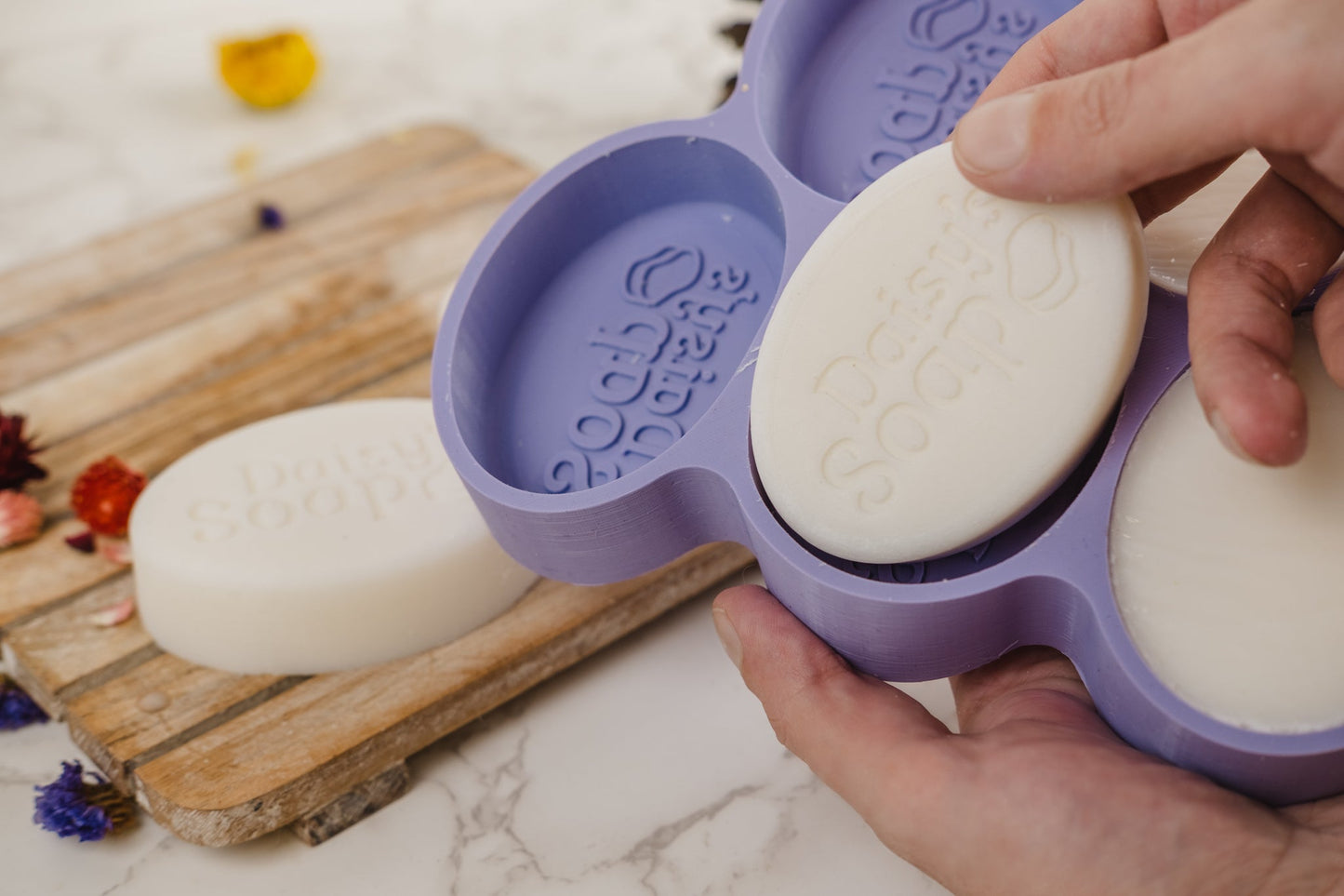Customizable Oval Bar Soap Mold