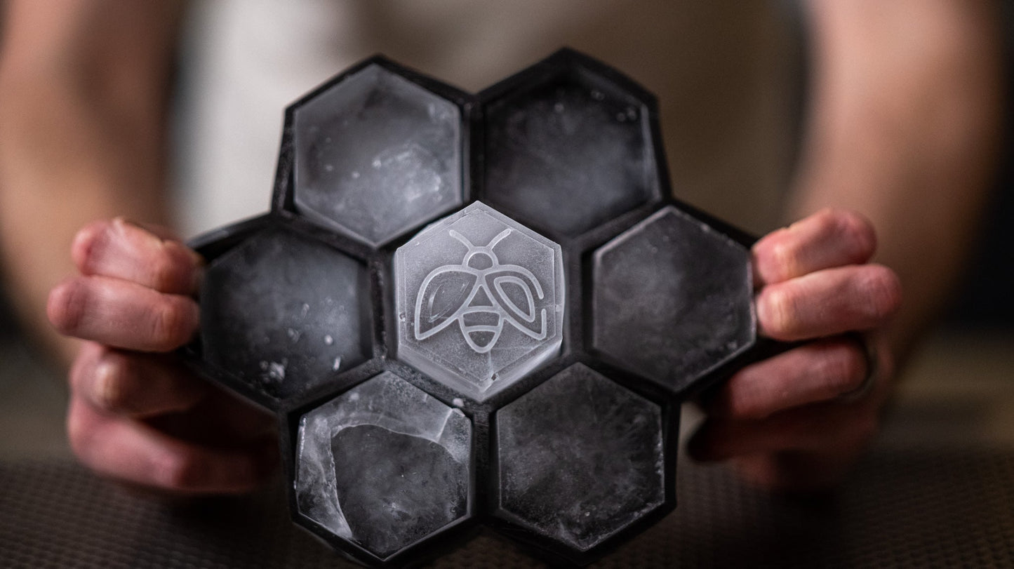 Customizable Hexagon Ice Cube Tray