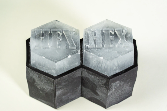 Customizable Hexagon Ice Cube Tray
