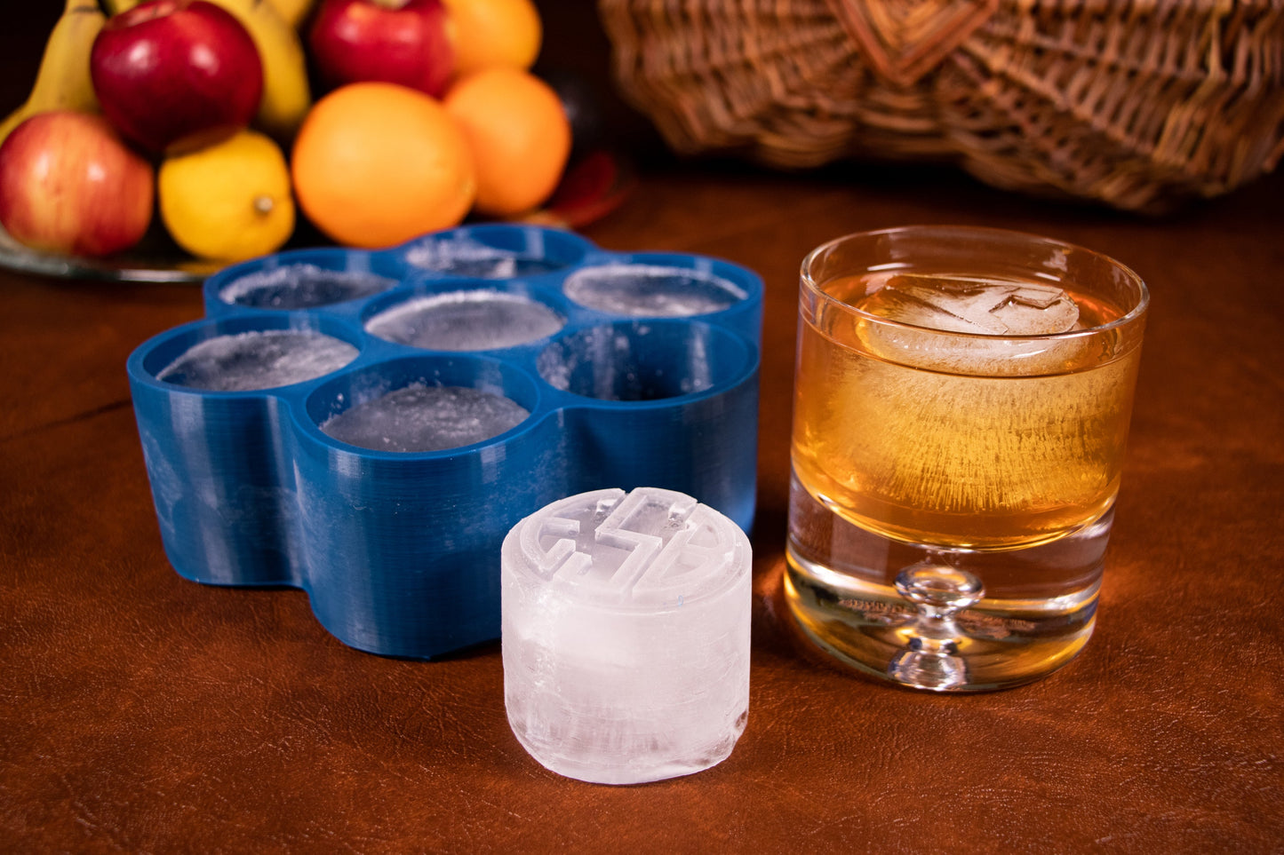 Customizable Cylinder Ice Cube Tray