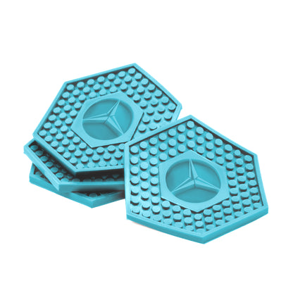 Customizable Silicone Coasters - Set of 4