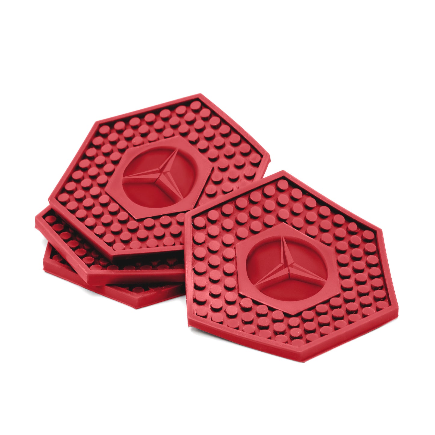 Customizable Silicone Coasters - Set of 4